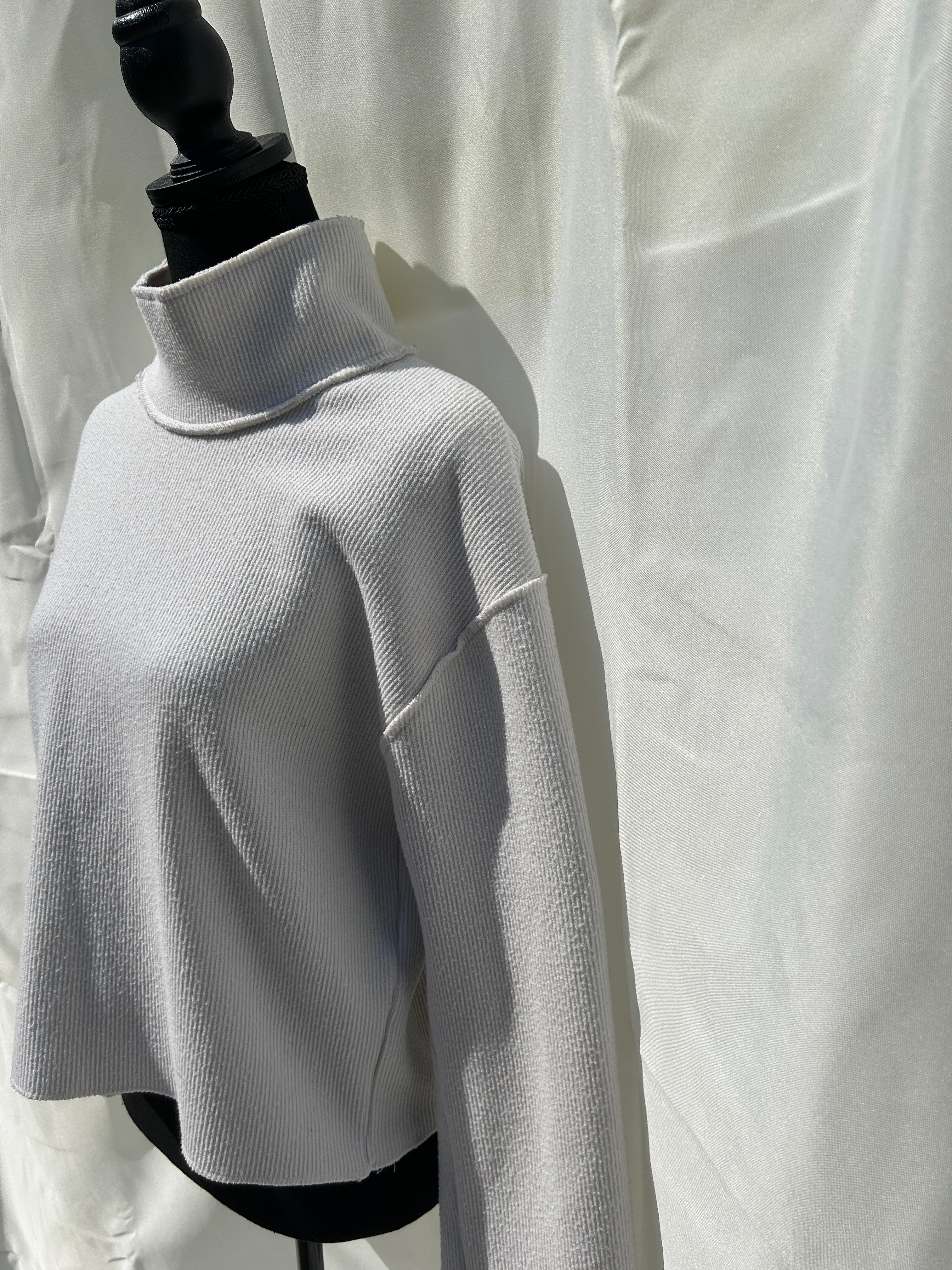 Zara “Alabaster Box” Sweatshirt - Beige