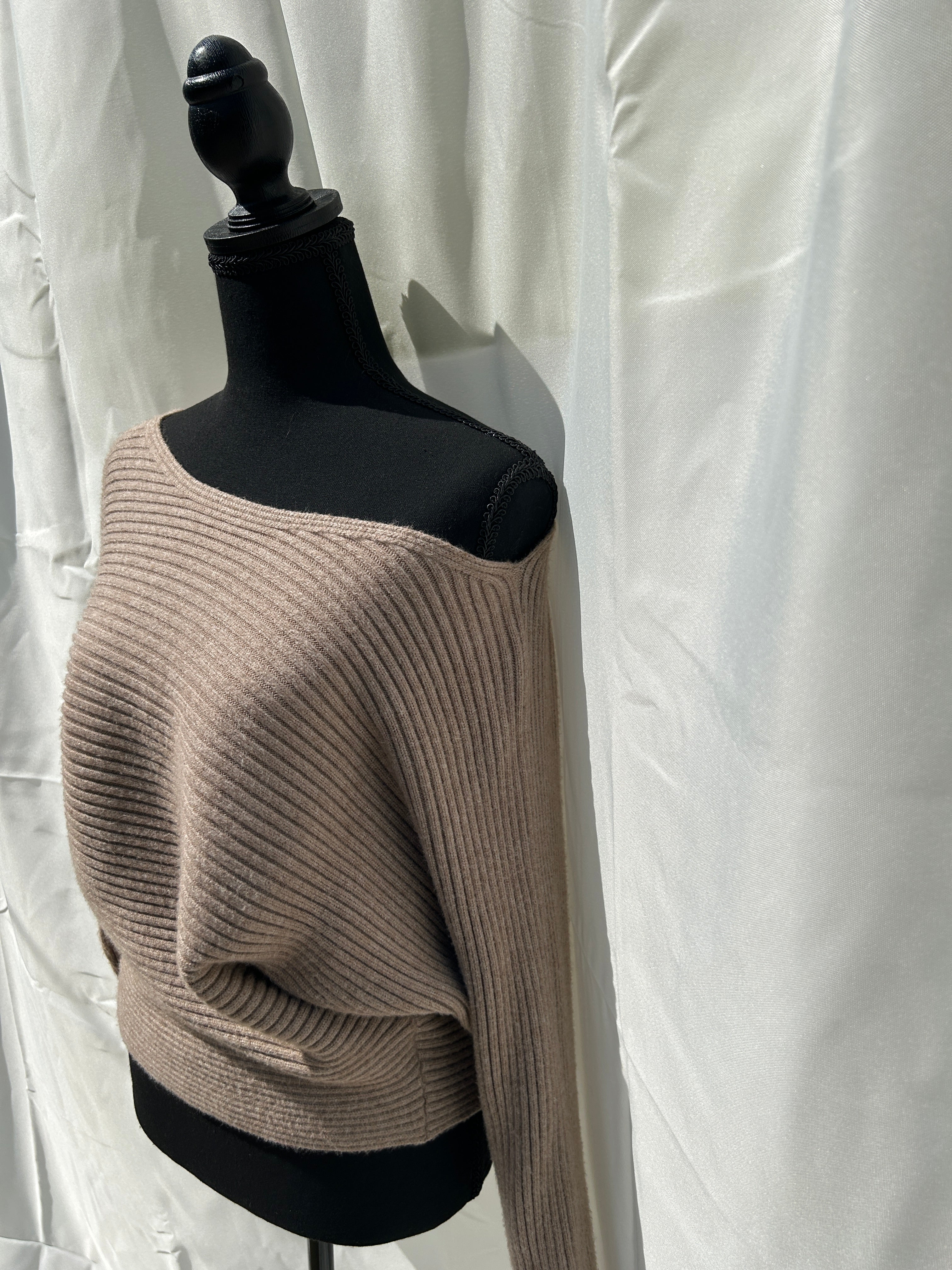 Anthropologie “Adam’s Rib” Sweater - Brown