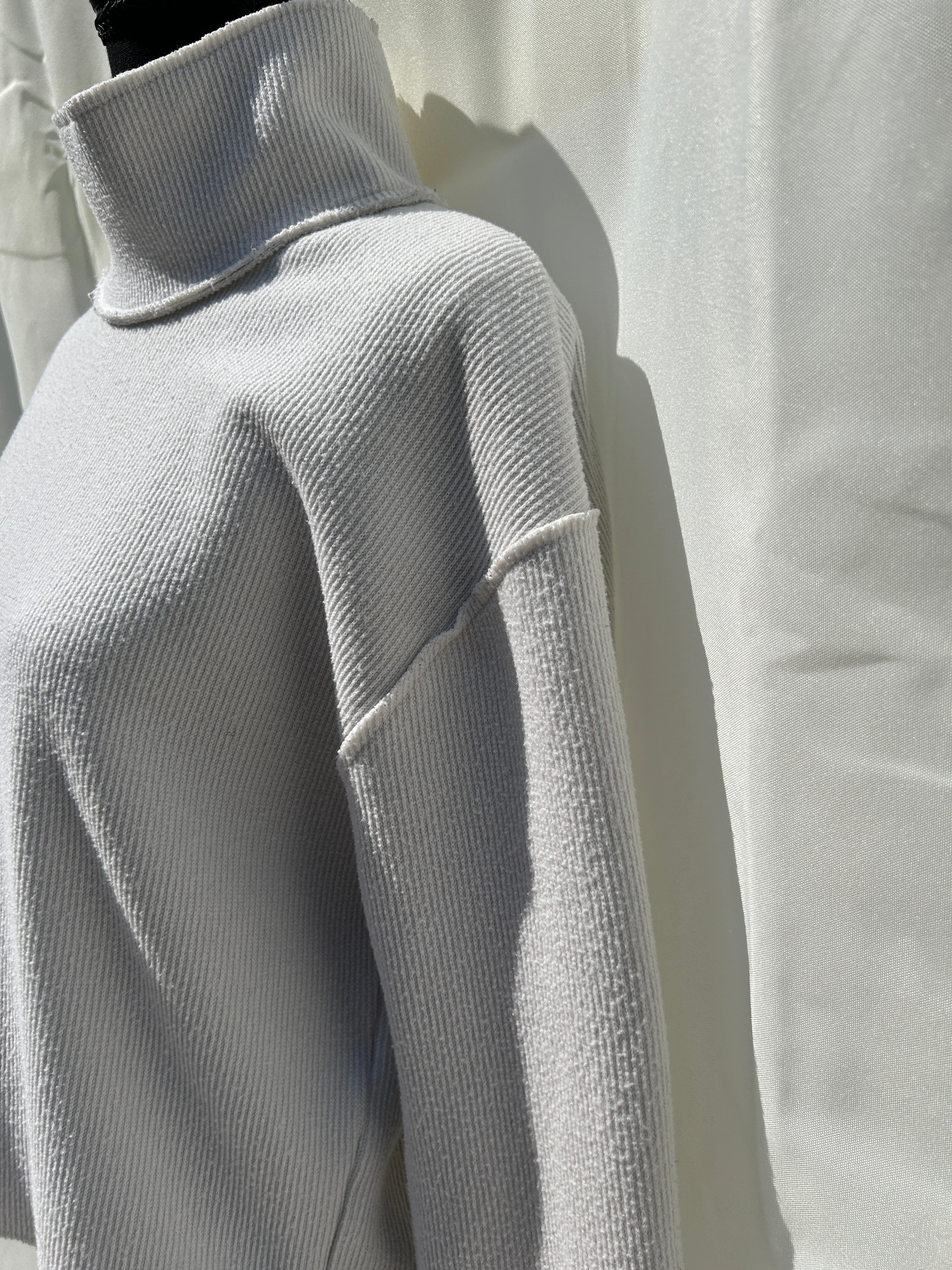 Zara “Alabaster Box” Sweatshirt - Beige