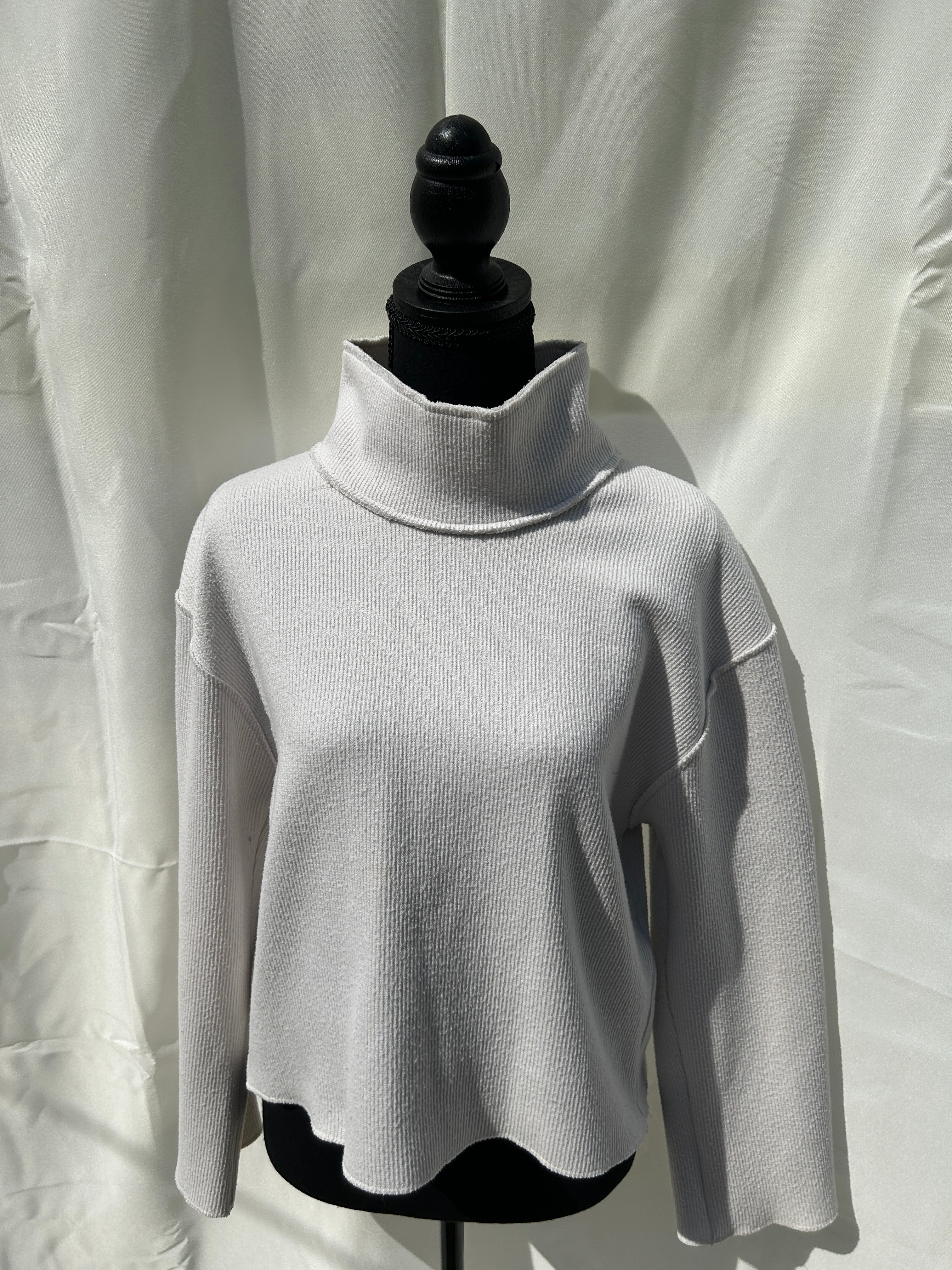 Zara “Alabaster Box” Sweatshirt - Beige