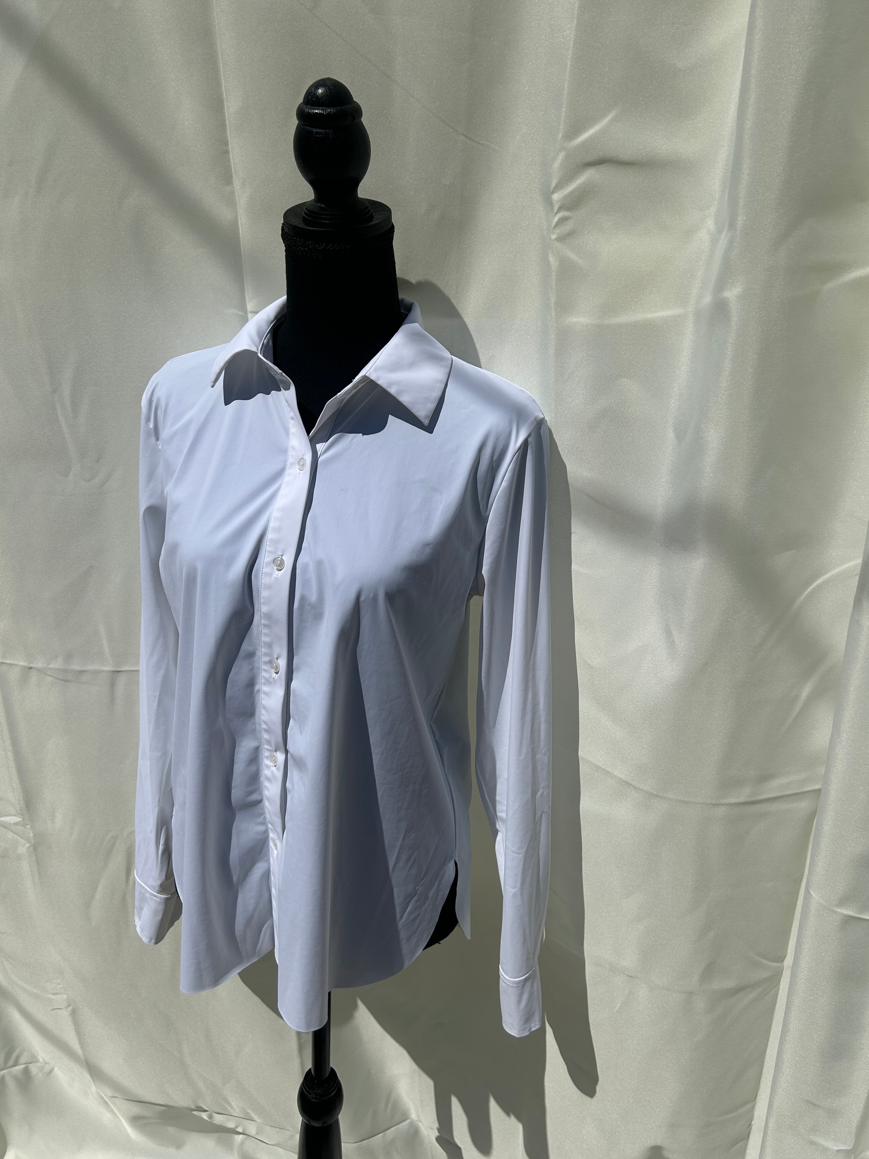 LYSSÉ “Whiter Than Snow” Blouse - White