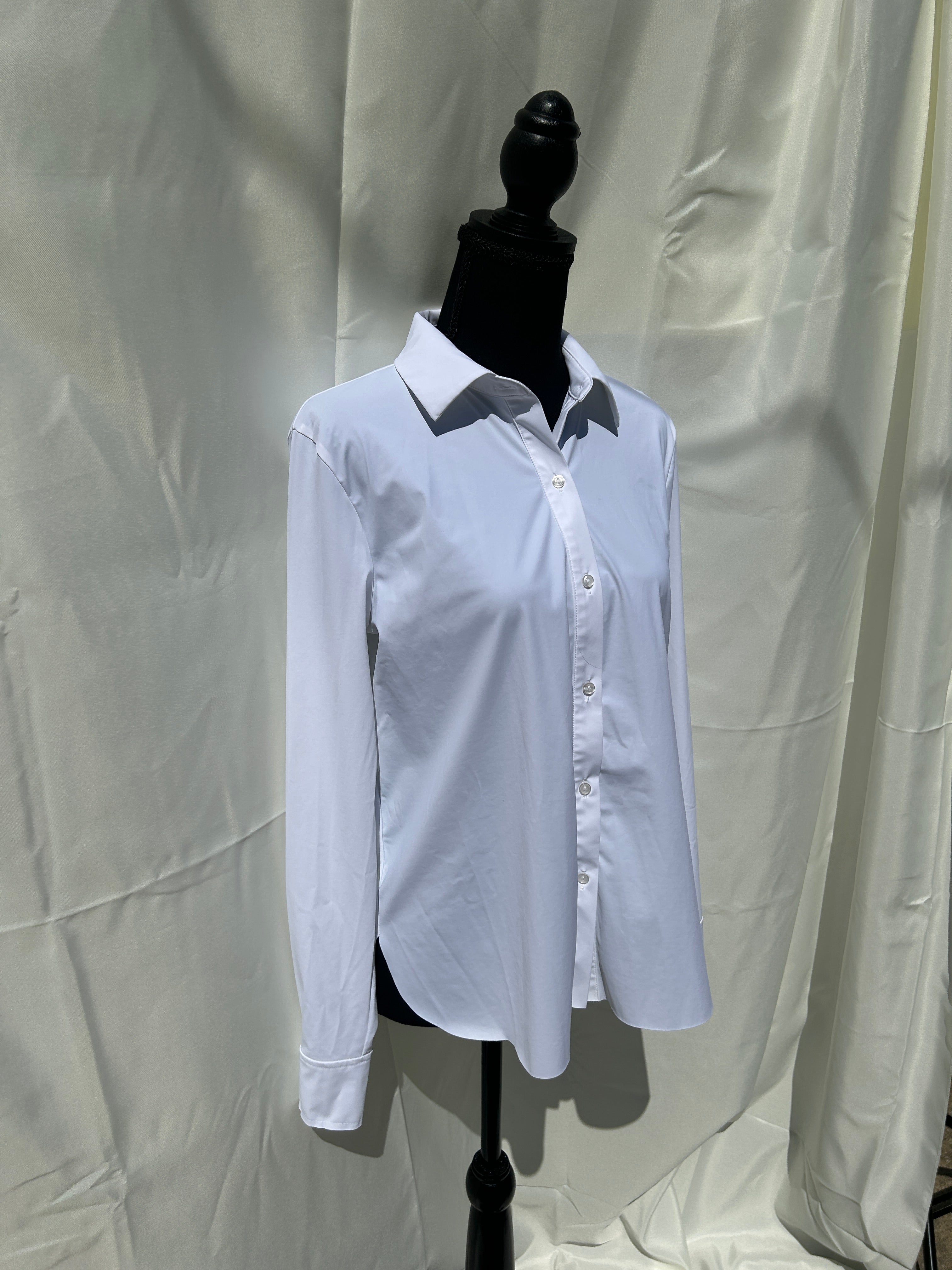 LYSSÉ “Whiter Than Snow” Blouse - White
