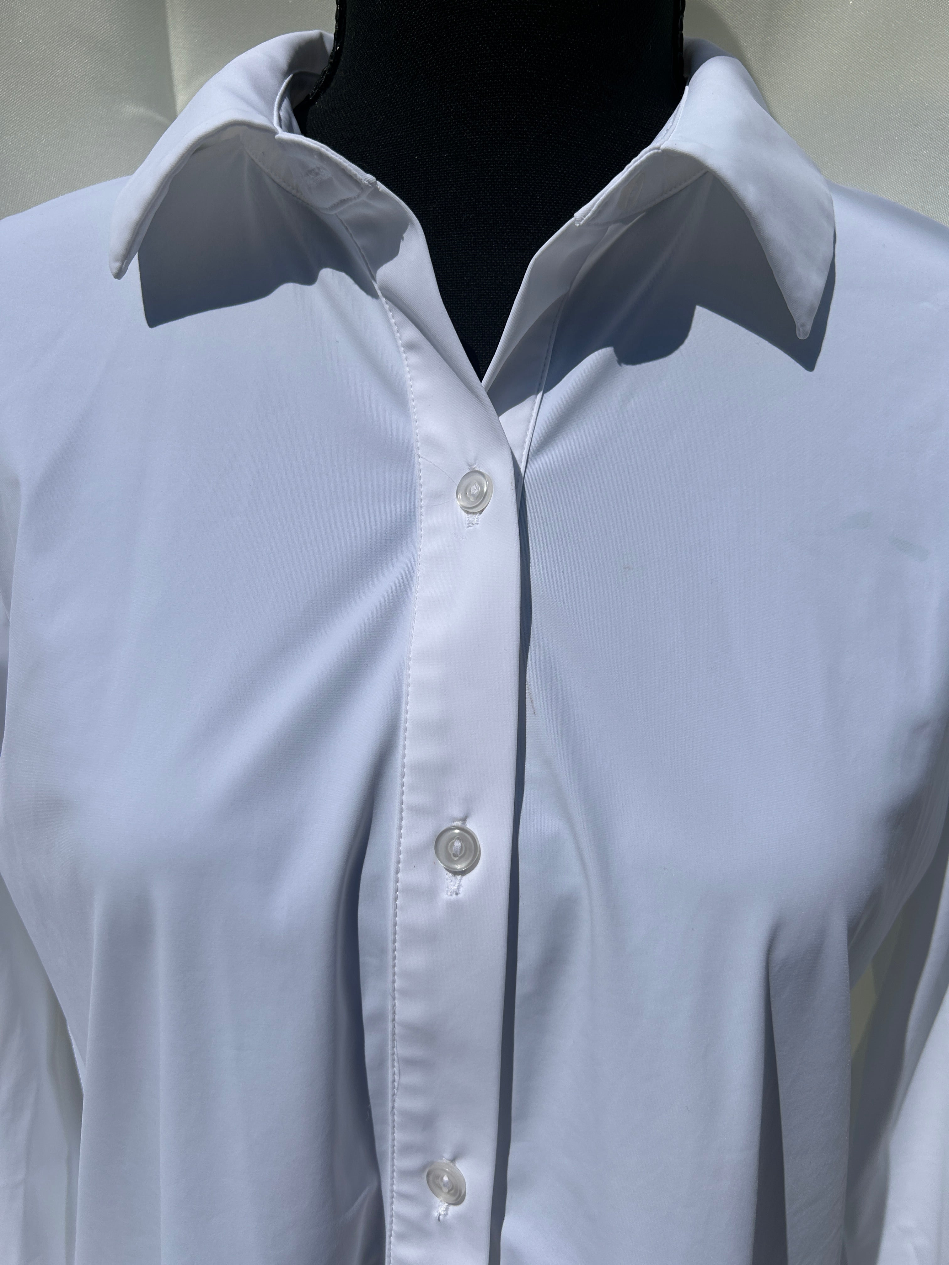 LYSSÉ “Whiter Than Snow” Blouse - White