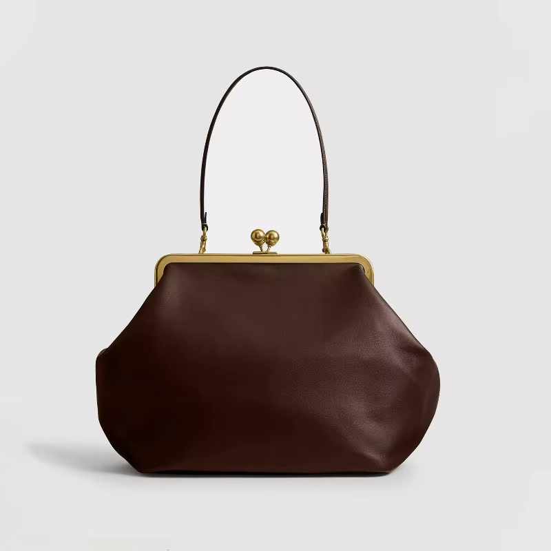 The Covenant Oversized Kiss-Lock Clutch Bag