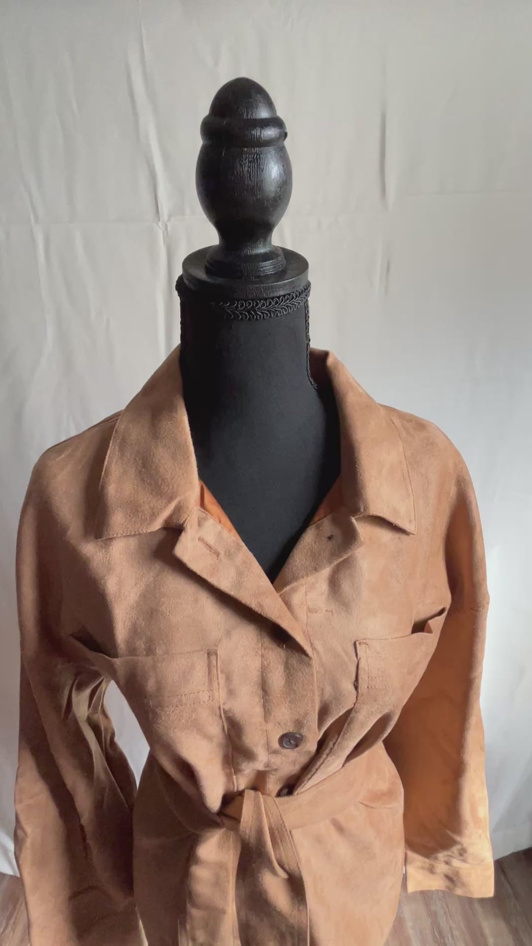 Banana Republic “Wheat + The Tare” Vegan Suede Shirt - Brown