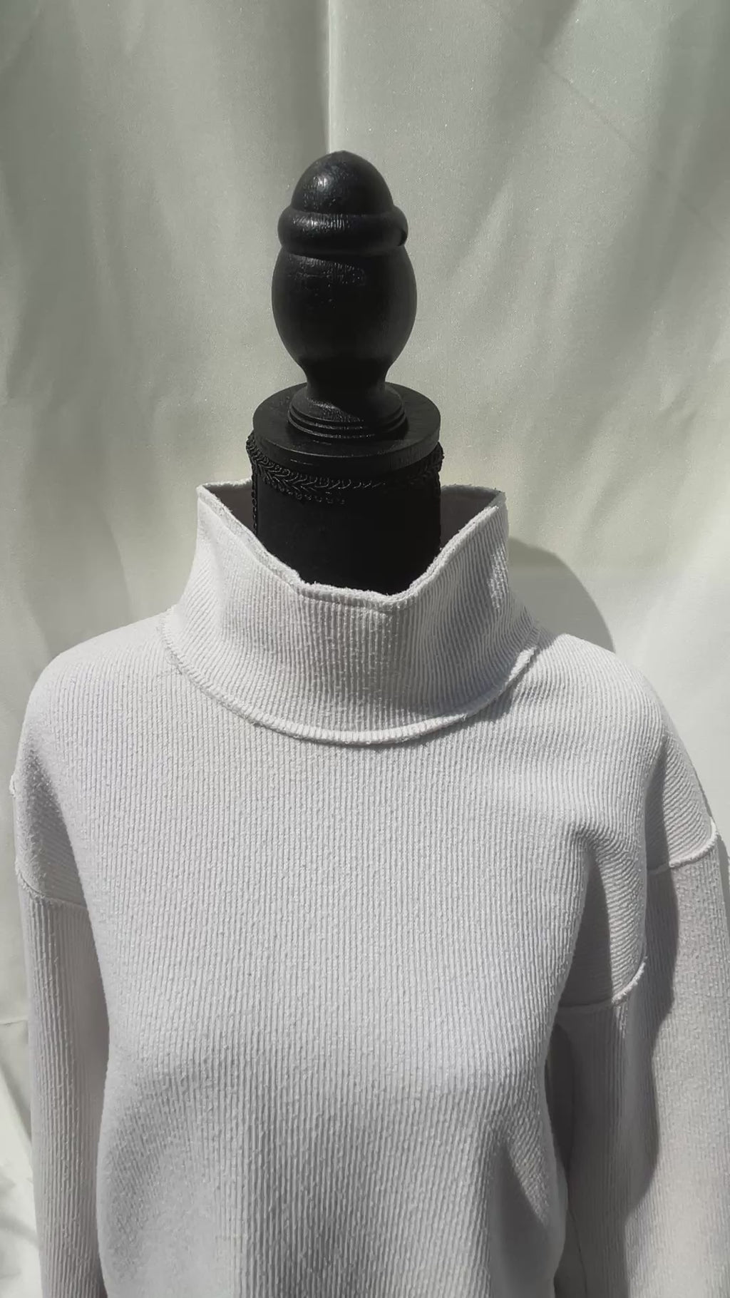 Zara “Alabaster Box” Sweatshirt - Beige