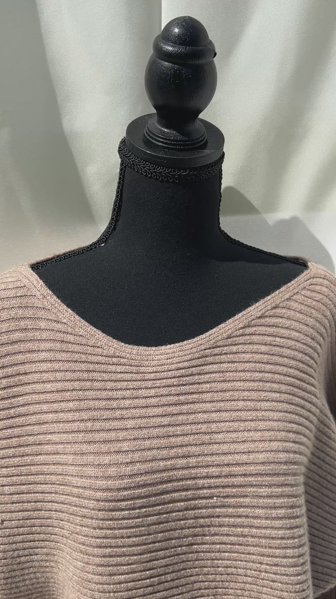 Anthropologie “Adam’s Rib” Sweater - Brown